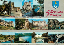 42 - Loire - Le Roannais - Multivues - Blasons - Carte Neuve - CPM - Voir Scans Recto-Verso - Altri & Non Classificati