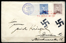 THECOSLOVAQUIE -  15.März 1939 - IGLAU IST FREI - Die Heimat Ist Frei - Cartas & Documentos