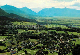 72832018 Bad Heilbrunn Alpenpanorama Fliegeraufnahme Bad Heilbrunn - Andere & Zonder Classificatie