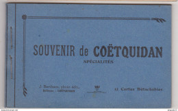 Fixe Morbihan Souvenir Coëtquidan Spécialités Carnet Jh Berthaux Bellevue Horlogerie Bijouterie Optique - Andere & Zonder Classificatie