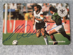 GERMANY-1162 - O 2573 - Deutsche Fußball-Mannschaft WM '94 (21) - Maurizio Gaudino - 5.000ex. - O-Series: Kundenserie Vom Sammlerservice Ausgeschlossen