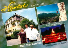 72831915 Bad Reichenhall Hotel Pension Hansi Am Kurpark Sohlebrunnen Predigtstuh - Bad Reichenhall