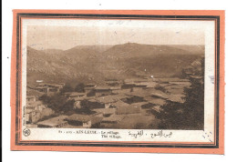 CQ55 - GRANDE VIGNETTE SUR PAPIER - AIN LEUH LE VILLAGE - Otros & Sin Clasificación