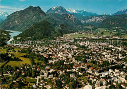 72831763 Bad Reichenhall Mit Saalachsee Alpenpanorama Fliegeraufnahme Bad Reiche - Bad Reichenhall