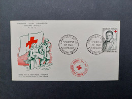 FDC  Enveloppe 1958 N° 1187  Au Profit De La Croix Rouge St-Vincent De Paul Du 6/12//1958 - 1950-1959