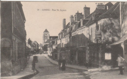 REF.AC . CPA . 58 . COSNE SUR LOIRE . RUE ST AIGNAN - Cosne Cours Sur Loire