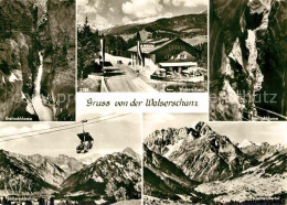 72831546 Walserschanz Kleinwalsertal Breitachklamm Kleinwalsertal Soellereckbahn - Andere & Zonder Classificatie