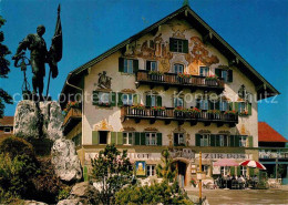 72830608 Kochel See 600 Jahre Hotel Gasthof Zur Post Schmied Von Kochel Denkmal  - Other & Unclassified