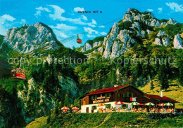 72830600 Hochfelln Bergen Bruendlingalm Hochfellnseilbahn Bayerische Alpen Hochf - Andere & Zonder Classificatie