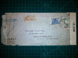 ARGENTINE, Certificat Enveloppe Largo Appartenant à "ITURRAT, Soc. De Resp. Ltda." Distribué à New York, Aux États-Unis, - Used Stamps