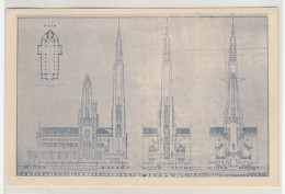 Vilnius, Bažnyčios Projektas, Apie 1930 M. Atvirukas - Litauen