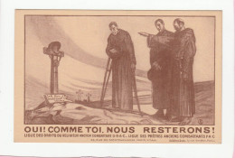 OUI COMME TOI NOUS RESTERONS - Oorlog 1914-18