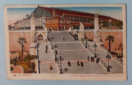 DPT 13 - Gare Et Escalier Monumental - Unclassified