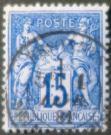 R1311/3153 - FRANCE - SAGE TYPE II N°90 Bleu Foncé - CàD De ESSONNES (Seine Et Oise) Du 1er FEVRIER 1881 - 1876-1898 Sage (Type II)