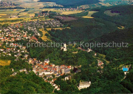 72829912 Stromberg Hunsrueck Mit Hoehenfreibad Und Stromburg Fliegeraufnahme Str - Sonstige & Ohne Zuordnung