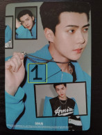 Photocard K POP Au Choix  EXO The 7th Album EXIST Sehun - Autres & Non Classés