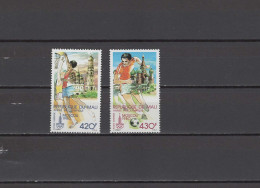 Mali 1979 Olympic Games Moscow, Basketball, Football Soccer Set Of 2 MNH - Sommer 1980: Moskau