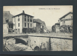 CPA - 38 - Voreppe Et Le Bec De L'Echaillon - (pont Sur La Roize) - Circulée - Voreppe