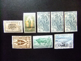 56 CAMEROUN CAMERÚN / LOTE SELLOS / YVERT 67 + 94 + 291 + 249 + 276 + 300 MNH-MH-FU - Unused Stamps