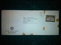 ARGENTINE, Enveloppe Largo Appartenant Au "Rotary Club De La Ville De Cordoue" Circulait Dans La Capitale Cordoue Dans L - Used Stamps