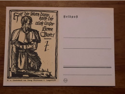 WWII - Carte Postale Allemande - Feldpost - Non Circulée - Parfait état - Guerre 1939-45