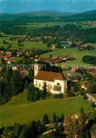 72828809 Ruhpolding Pfarrkirche St. Georg Fliegeraufnahme Ruhpolding - Ruhpolding