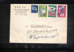 South Korea 1972 Interesting Airmail Letter - Korea (Süd-)