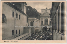 Vilnius, Aušros Vartai, Apie 1930 M. Atvirukas - Litauen