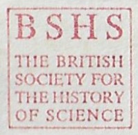 Great Britain 1991 Cover Fragment Meter Stamp Pitney Bowes 6300 Series Slogan British Society For The History Of Science - Cartas & Documentos