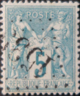 R1311/3156 - FRANCE - SAGE TYPE II N°75 - GC1539 >>> Oblitération Du Jour De L'an - 1876-1898 Sage (Tipo II)