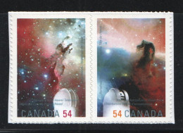 2009  International Yaer Of Astronomy  Se-tenant Pair From Booklet Sc 2325a MNH - Ungebraucht