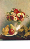 *CPM - Fleurs - Tableau De Théodore Fantin-Latour - Musée Du Louvre - Pittura & Quadri