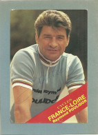 RAYMOND POULIDOR - CARTON  PUBLICITAIRE GRAND FORMAT CP SIGNE (ref 2345) - Wielrennen