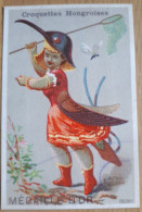 VINTAGE LITHOCHROMO Simili LIEBIG:  +- 1890: BISCUITS VIENNOIS : Colibri 6,8/10,3 Cm - Altri & Non Classificati