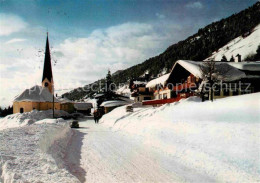 72828294 Balderschwang Berghotel Hubertus Ortsansicht Mit Kirche Winterlandschaf - Other & Unclassified