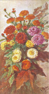 *CPM - Bouquet D''Automne - Peinture De P. MOLEVELD (handicapé) - Schilderijen