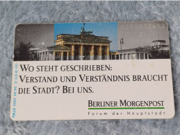 GERMANY-1173 - O 0571C - Berliner Morgenpost 3 - Brandenburger Tor - STATUE - 2.000ex. - O-Series : Séries Client