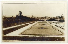 Vienna | Austria | Blick Auf Den Park Vom Oberen Schloss Belvedere, Verlag O. Scheider, Wien - Belvedère