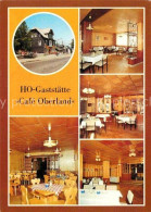72827587 Neuhaus Rennweg HO-Gaststaette Cafe Oberland Neuhaus Rennweg - Altri & Non Classificati