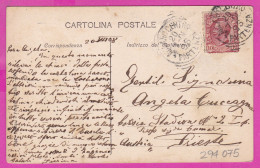 294075 / Italy - MILANO Castello Sforzesco La Ponticella Di Ludovico Il Moro PC 1908 USED 10 Cent. Vittorio Emanuele III - Storia Postale