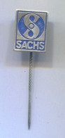 SACHS German Manufacture Of Automotive Parts, Car Auto,vintage Pin Badge Abzeichen - Other & Unclassified