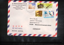 South Korea 2001 Interesting Airmail Letter - Corea Del Sur