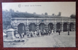 Cpa Herve ; Les Six Fontaines - Herve