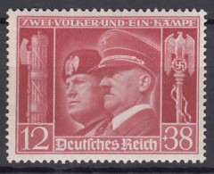 DR  763, Ungebraucht *, Deutsch-italienische Waffenbrüderschaft, 1941 - Ongebruikt