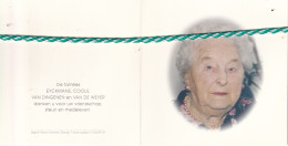 Mathilde Eyckmans-Cools, Klein-Vorst 1906, Meerhout 2008. Honderdjarige; Foto - Obituary Notices