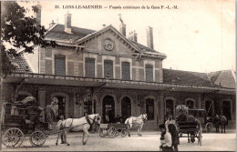 20677 Cpa 39 Lons Le Saunier - Façade Extérieure De La Gare P.L.M - Lons Le Saunier