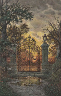 KÜNSTLER - ARTIST - FERDINAND KNAB, Parktor, Verlag Theo Stroefer Nürnberg Serie 800 - Sonstige & Ohne Zuordnung