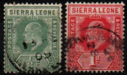 SIERRA LEONE 1907-11 O - Sierra Leona (...-1960)