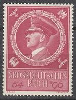 DR  887, Postfrisch **, 55. Geburtstag AHs, 1944 - Ungebraucht