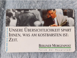 GERMANY-1176 - O 0571B - Berliner Morgenpost 2 - Menschen - 4.000ex. - O-Series: Kundenserie Vom Sammlerservice Ausgeschlossen
